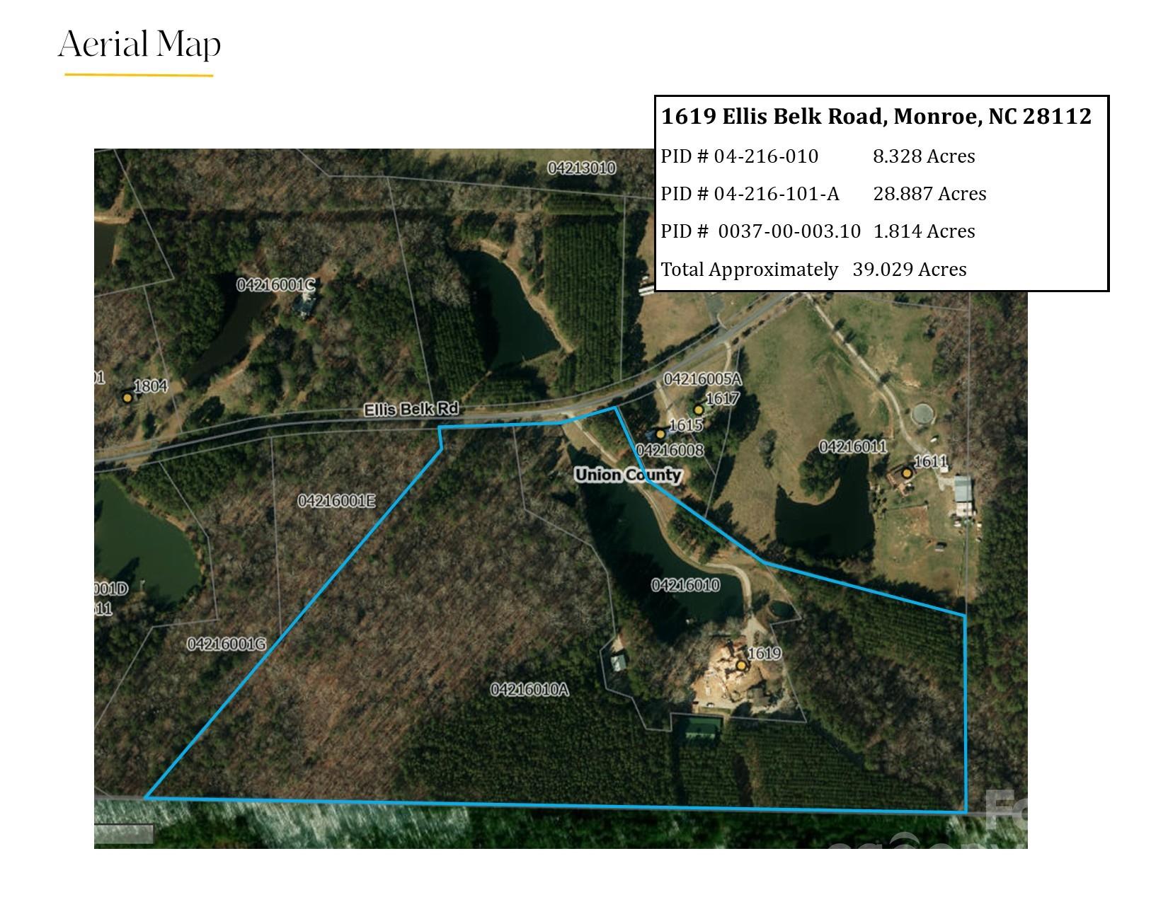 1619 Ellis Belk Road Monroe, NC 28112 - Photo 47 of 47