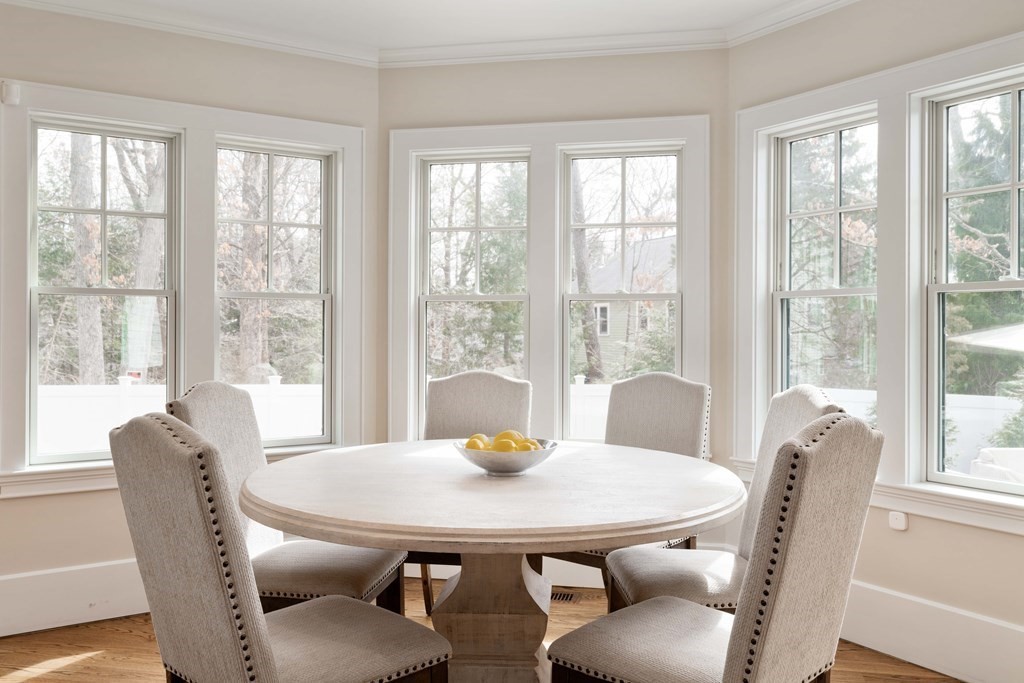 700 Chestnut Street Needham, MA 02492 - Photo 8 of 41 a view of a dining room with furniture window and outside view