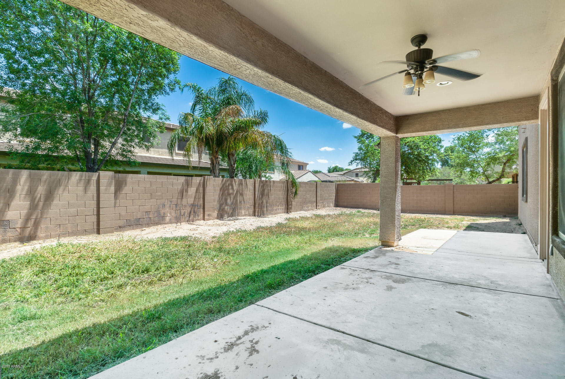 3250 East Blue Ridge Way Gilbert, AZ 85298 - Photo 42 of 44 a view of a porch with a backyard