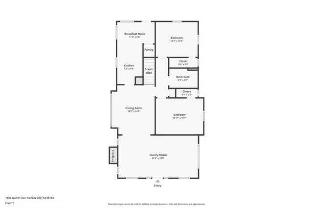 $199,000 | 1835 Walker Avenue, Kansas City, KS 66104