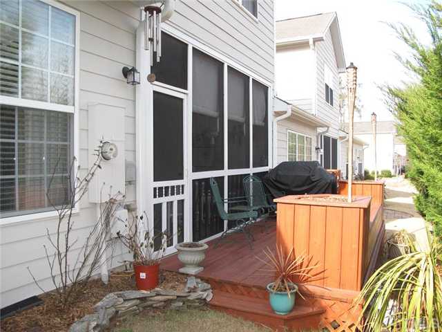 10472 Dapping Drive Raleigh, NC 27614 - Photo 11 of 12 a view of balcony with a potted plant