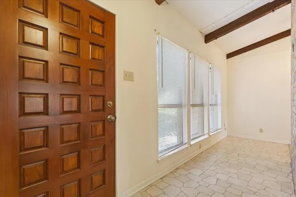 a view of an entryway