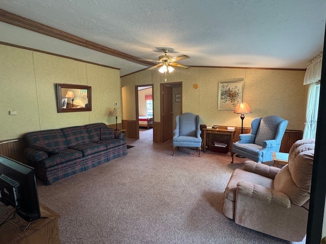 9088 Buck Litton Road Lyles, TN 37098 - Photo 34 of 69 a living room with furniture and a ceiling fan