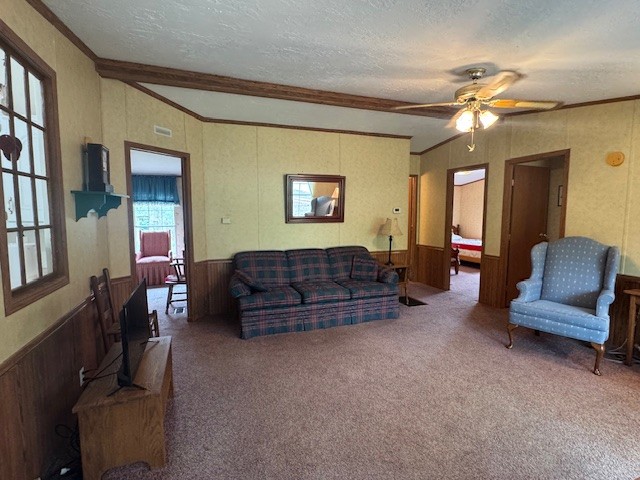 9088 Buck Litton Road Lyles, TN 37098 - Photo 36 of 69 a living room with furniture and a ceiling fan