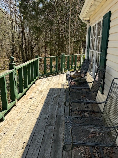 9088 Buck Litton Road Lyles, TN 37098 - Photo 43 of 69 a view of balcony with wooden floor