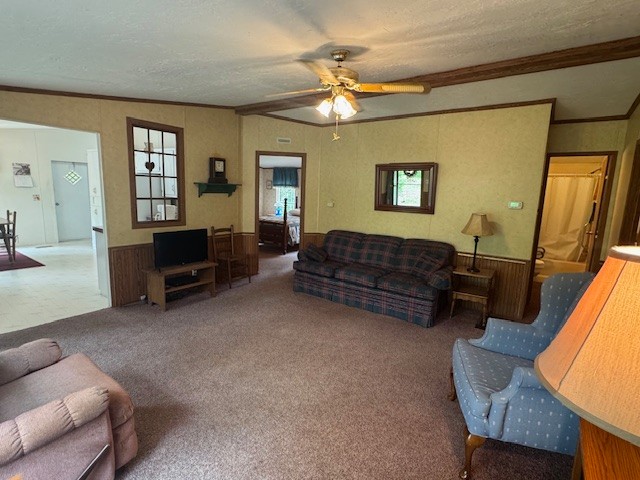 9088 Buck Litton Road Lyles, TN 37098 - Photo 8 of 69 a living room with furniture and a flat screen tv