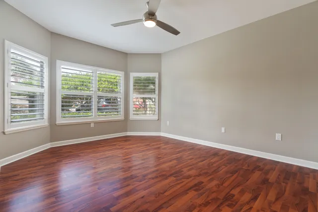 a close view of a bathtub in a bathroom