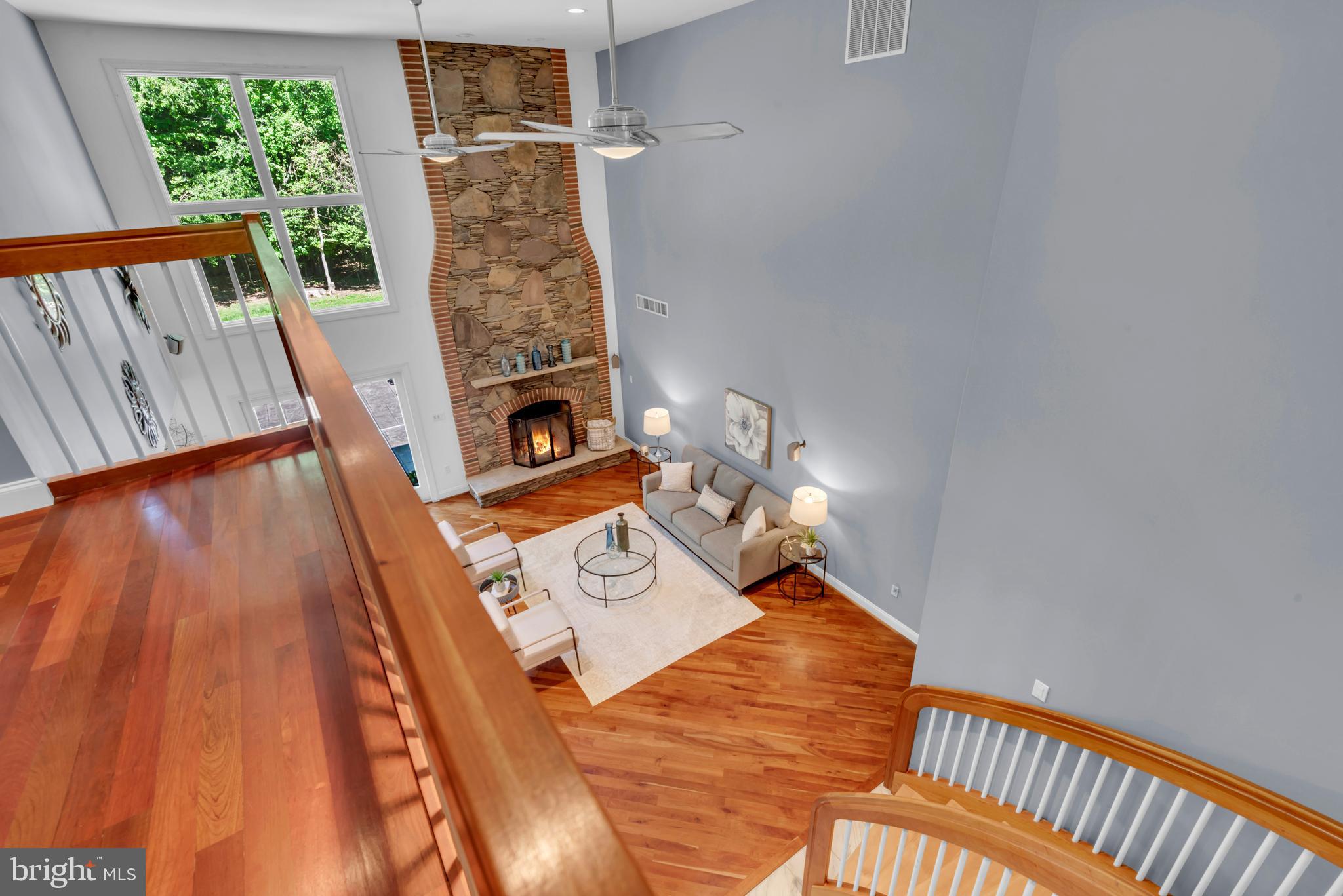 1603 Waters Ridge Court Arnold, MD 21012 - Photo 60 of 94 Upper level looking Down to Living room