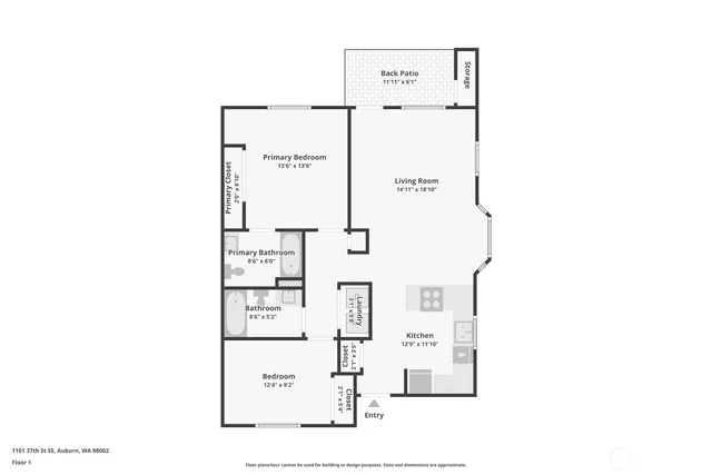 a picture of a floor plan