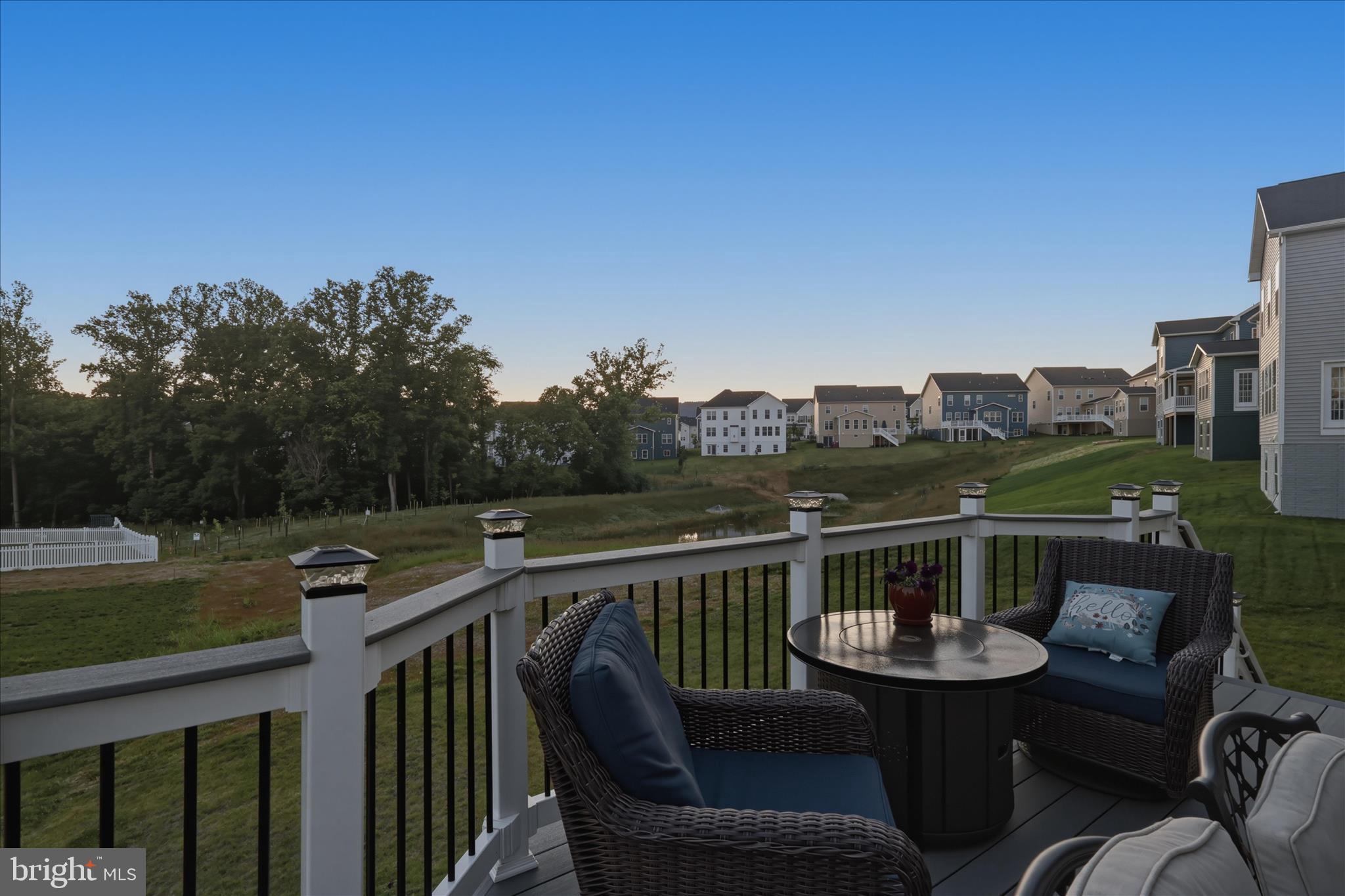 910 Enfield Farm Lane Brunswick, MD 21716 - Photo 66 of 87 Deck Sunset
