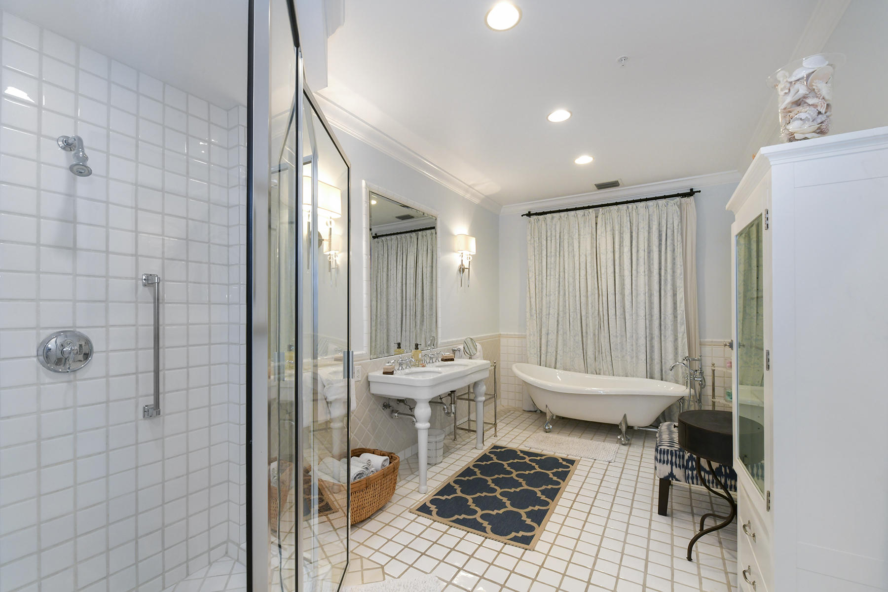 5 Sunset Key Drive Key West, FL 33040 - Photo 21 of 37 a bathroom with a sink toilet and shower