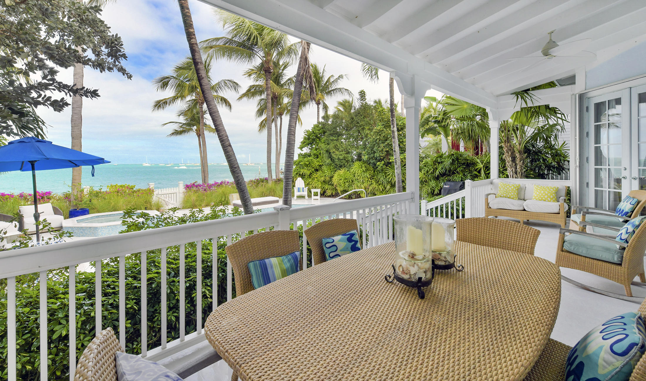5 Sunset Key Drive Key West, FL 33040 - Photo 9 of 37 a view of balcony with furniture