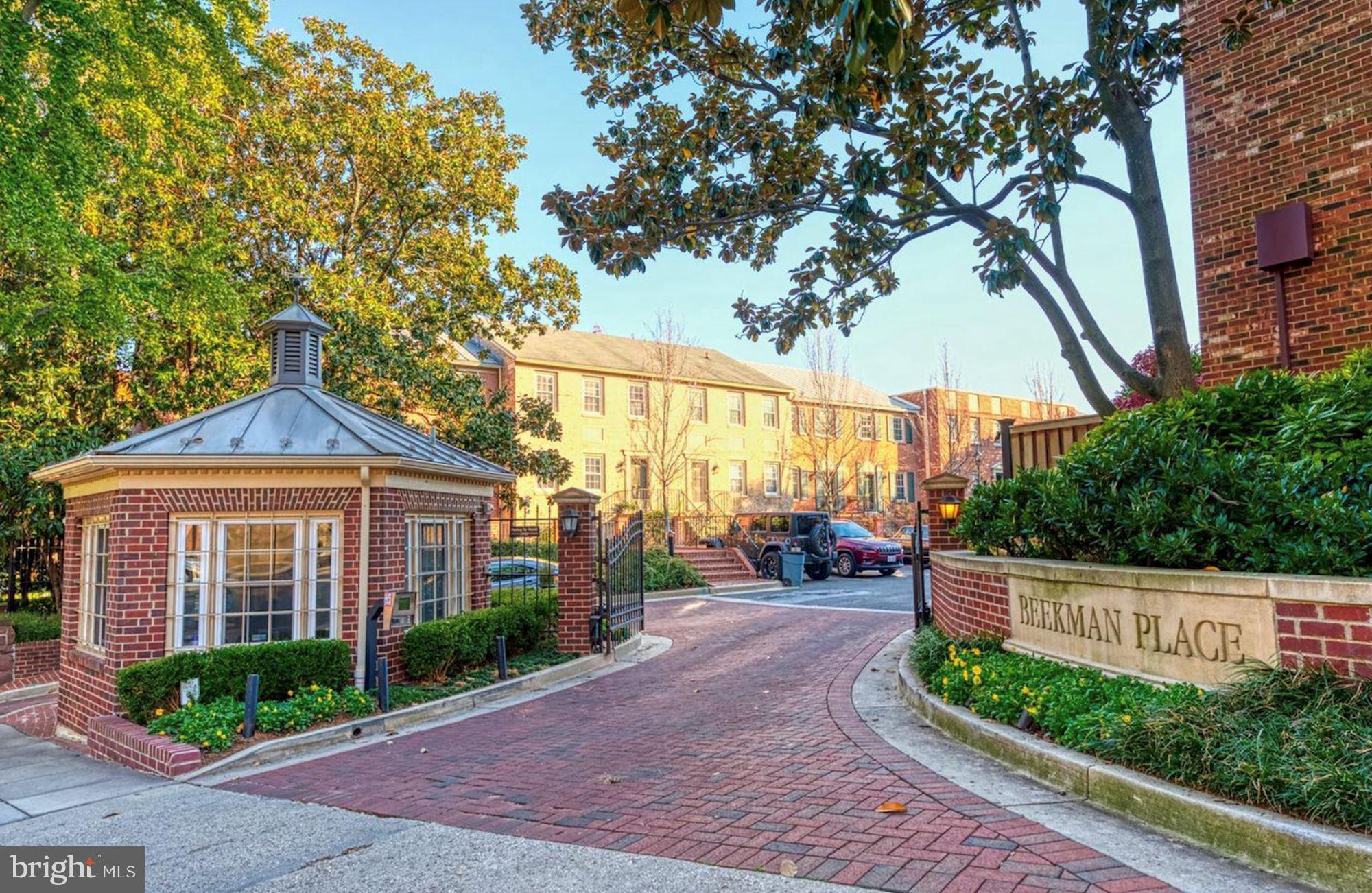 1648 Beekman Place Northwest, Unit D Washington, DC 20009 - Photo 32 of 37 Beekman Place Main Entrance