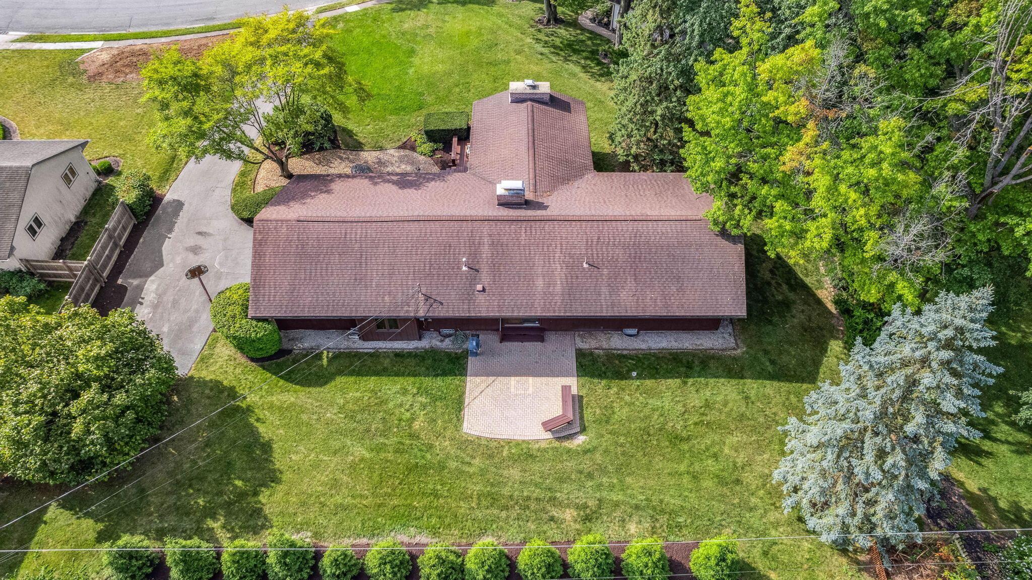2474 Buckley Road Columbus, OH 43220 - Photo 69 of 73 Drone - Backyard