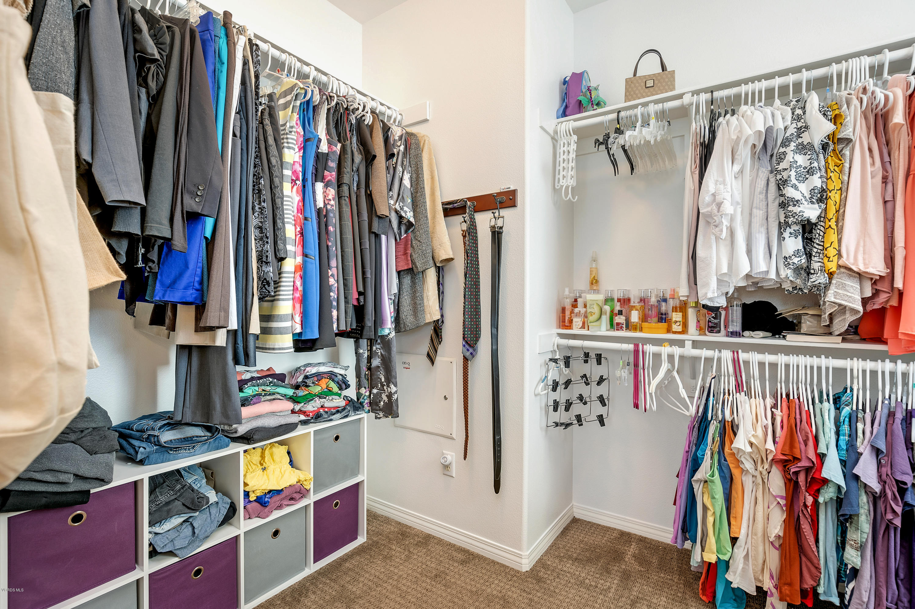 507 Spring Park Road Camarillo, CA 93012 - Photo 23 of 34 a view of walk in closet with clothes and shoes