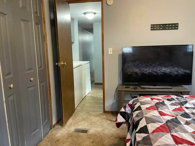 a view of walk in closet