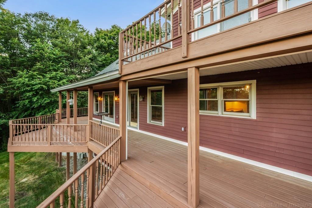 3 Ralph Road Hopkinton, MA 01748 - Photo 23 of 28 a view of a house with a deck