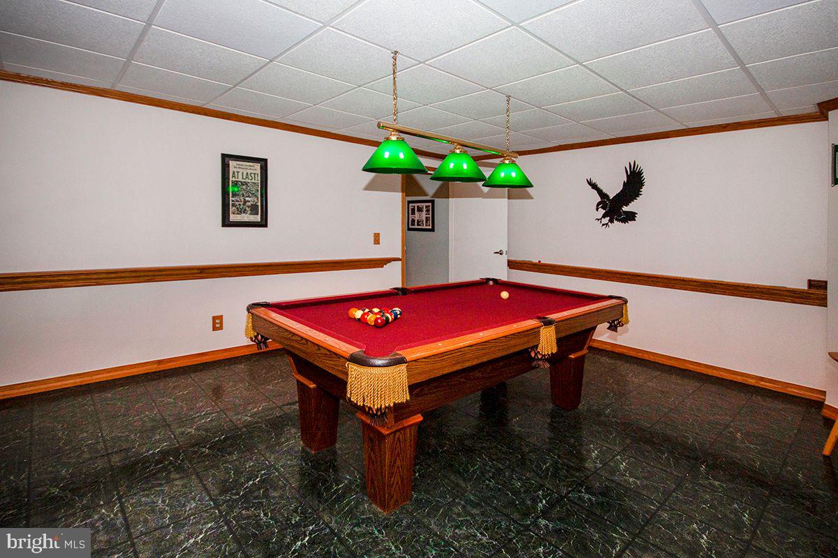 44 Aberdeen Drive Sicklerville, NJ 08081 - Photo 41 of 52 Finished Basement: Huge Pocket Billiard Room