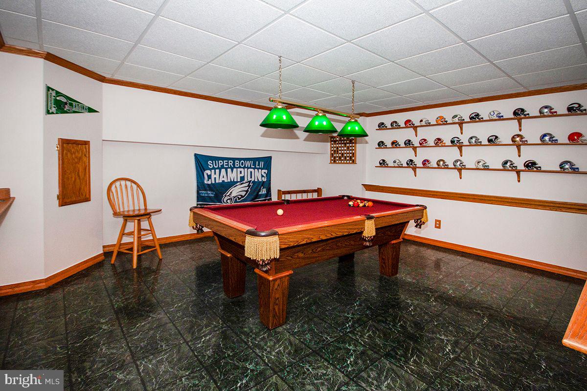 44 Aberdeen Drive Sicklerville, NJ 08081 - Photo 43 of 52 Finished Basement: Huge Pocket Billiard Room