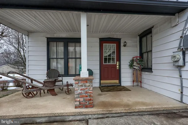 a view of a house with a patio