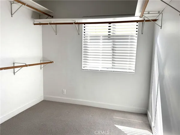 a view of a window in an empty room