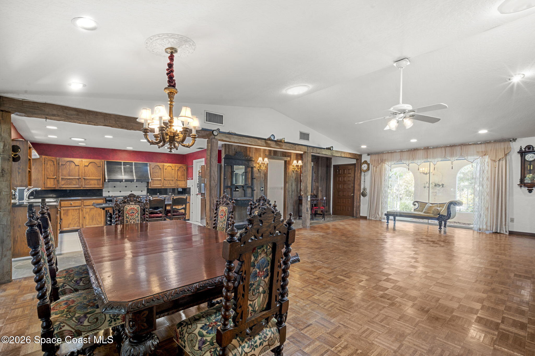 620 West Pine Road Melbourne, FL 32904 - Photo 8 of 32 a view of a dining room with furniture