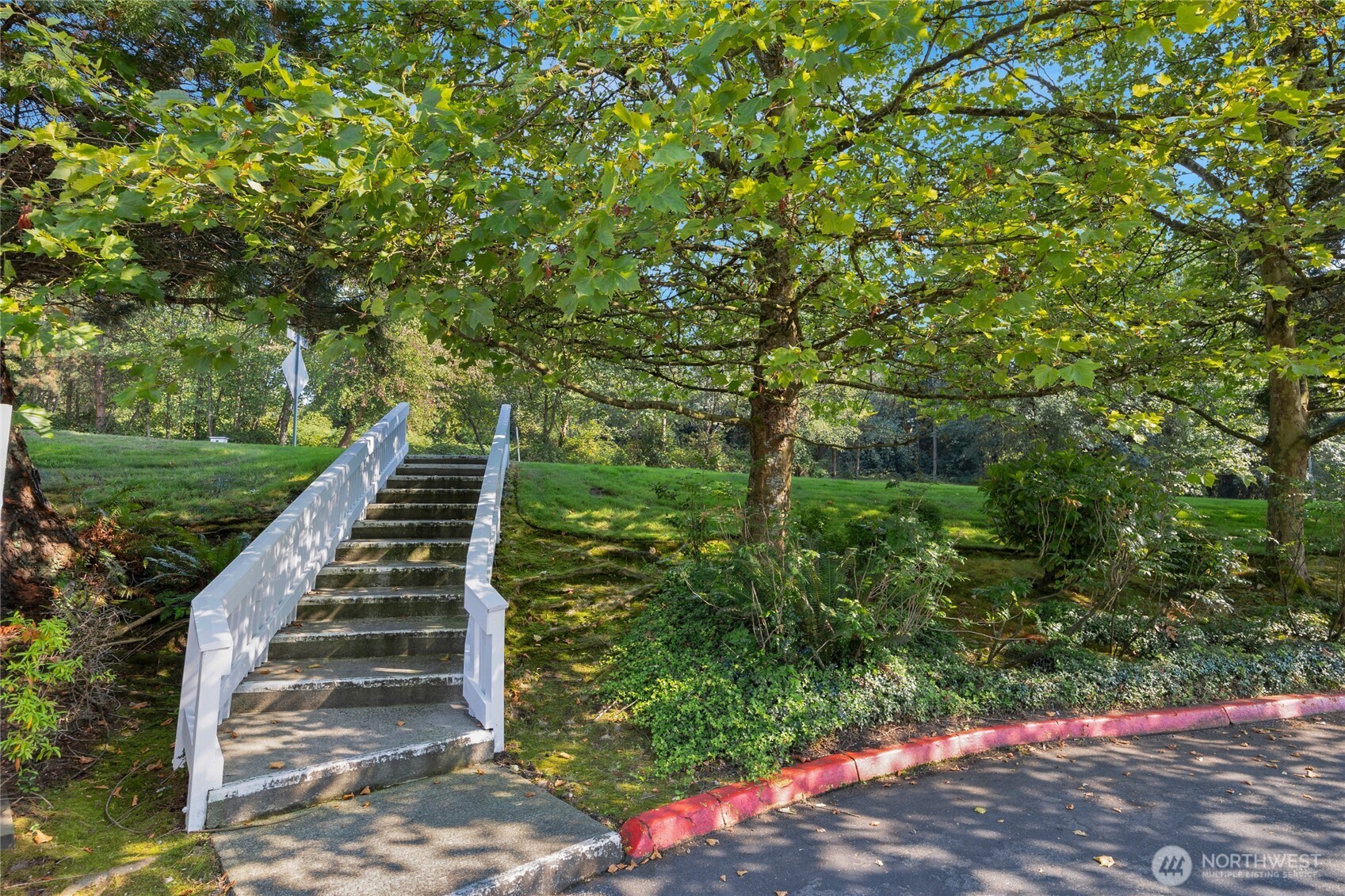 15300 112th Avenue Northeast, Unit A304 Bothell, WA 98011 - Photo 28 of 28 a view of a yard with plants and trees