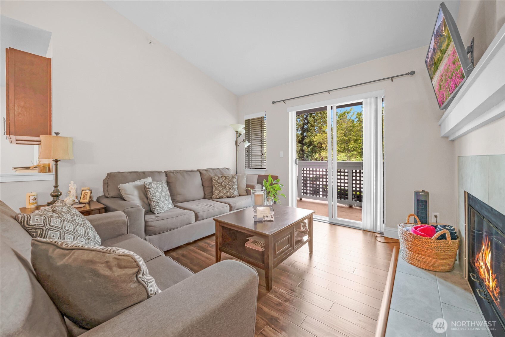 15300 112th Avenue Northeast, Unit A304 Bothell, WA 98011 - Photo 4 of 28 a living room with furniture and a large window