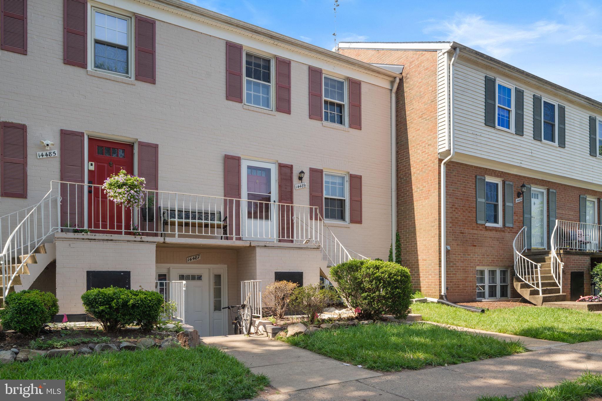 14489 Golden Oak Road Centreville, VA 20121 - Photo 20 of 27 a front view of a house with garden and plants