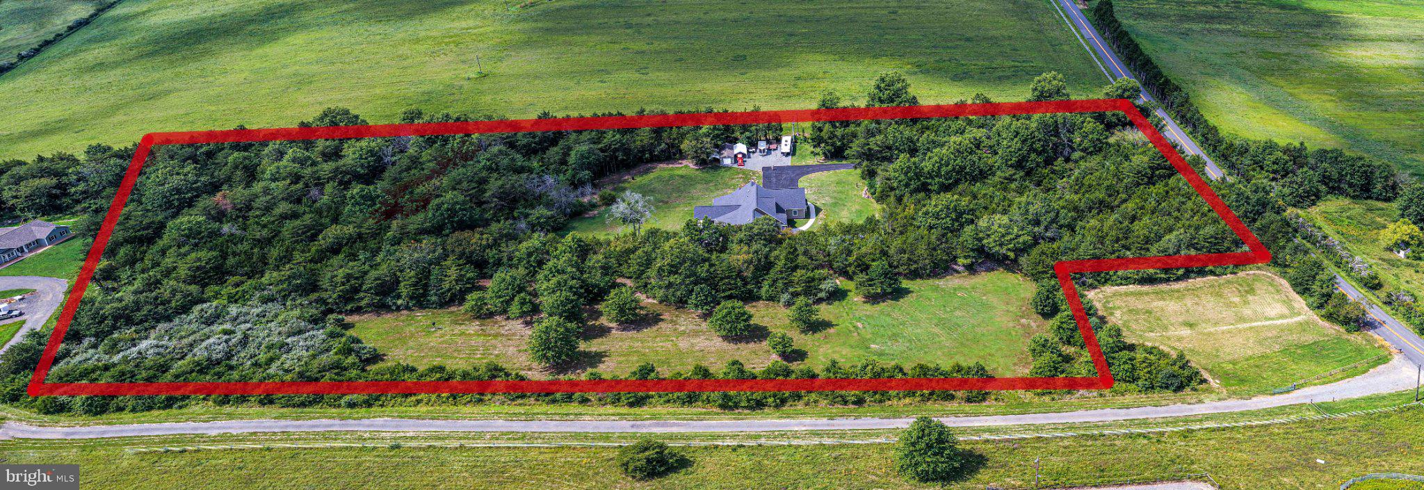 1651 Sowego Road Catlett, VA 20119 - Photo 71 of 75 6.11 acres - property outline