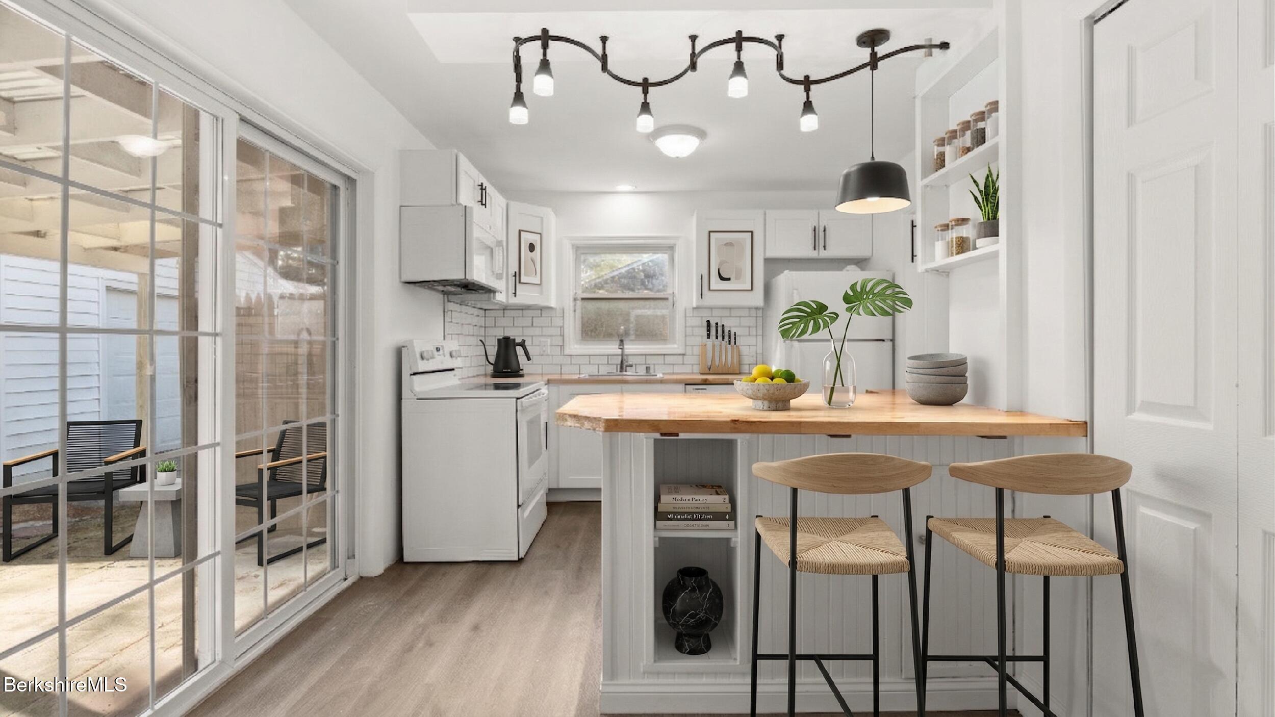 145 Jason Street Pittsfield, MA 01201 - Photo 7 of 27 Kitcehn Virtually Staged