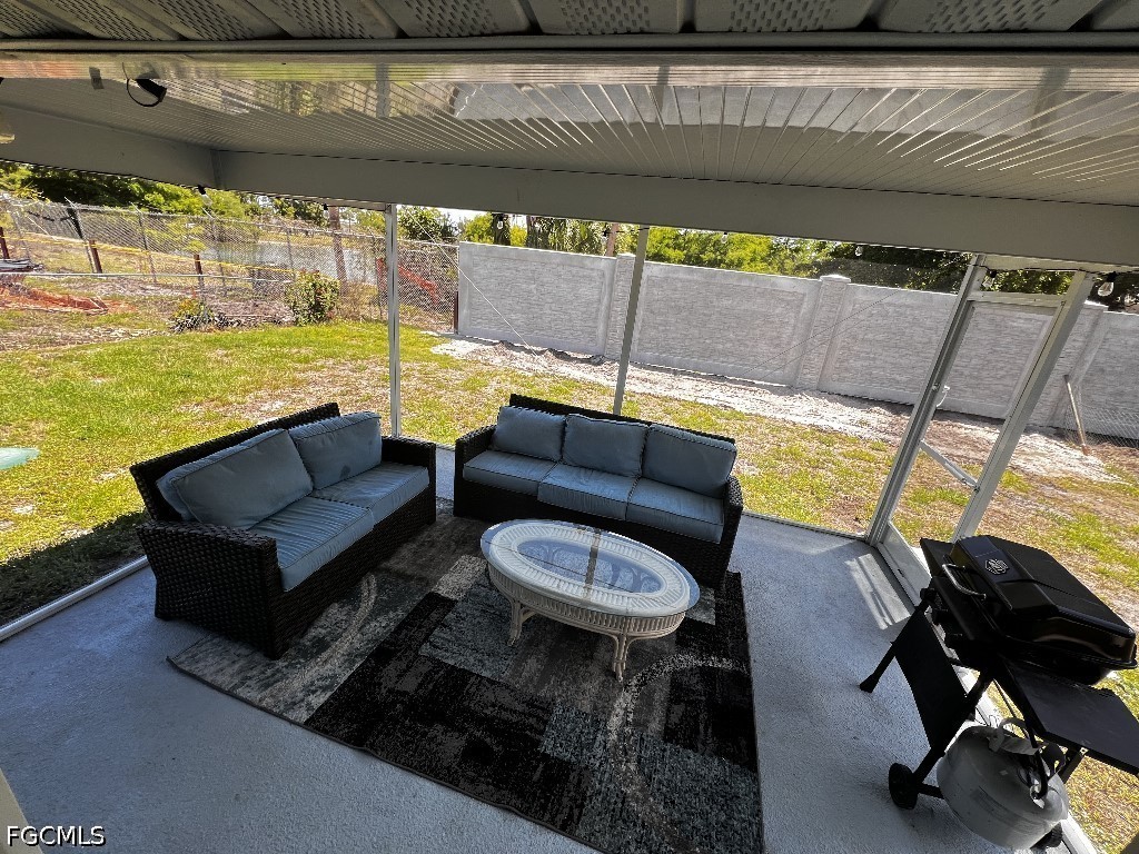 144 Whidden Road North Fort Myers, FL 33917 - Photo 15 of 16 a view of a chairs and table in patio