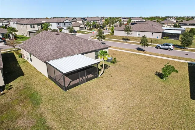 a view of a swimming pool with a terrace