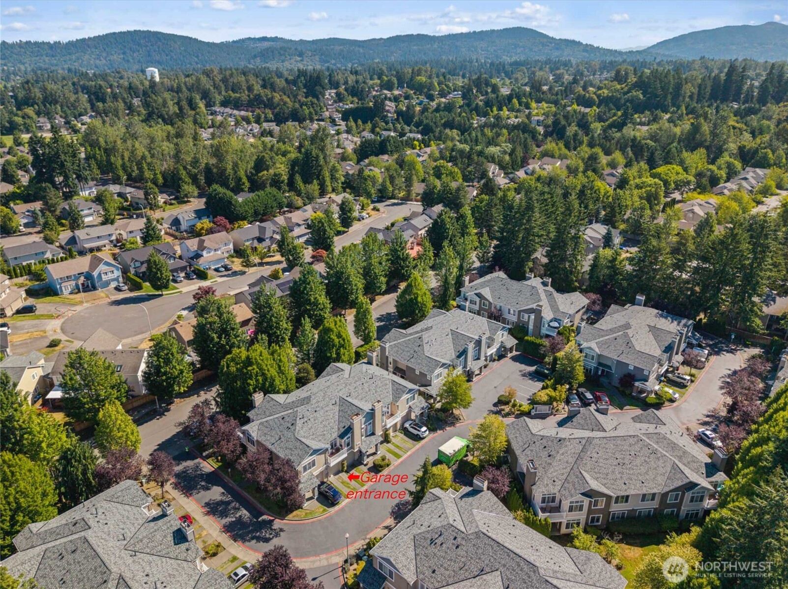 4310 Northeast 5th Court, Unit 101 Renton, WA 98059 - Photo 15 of 16 an aerial view of multiple house