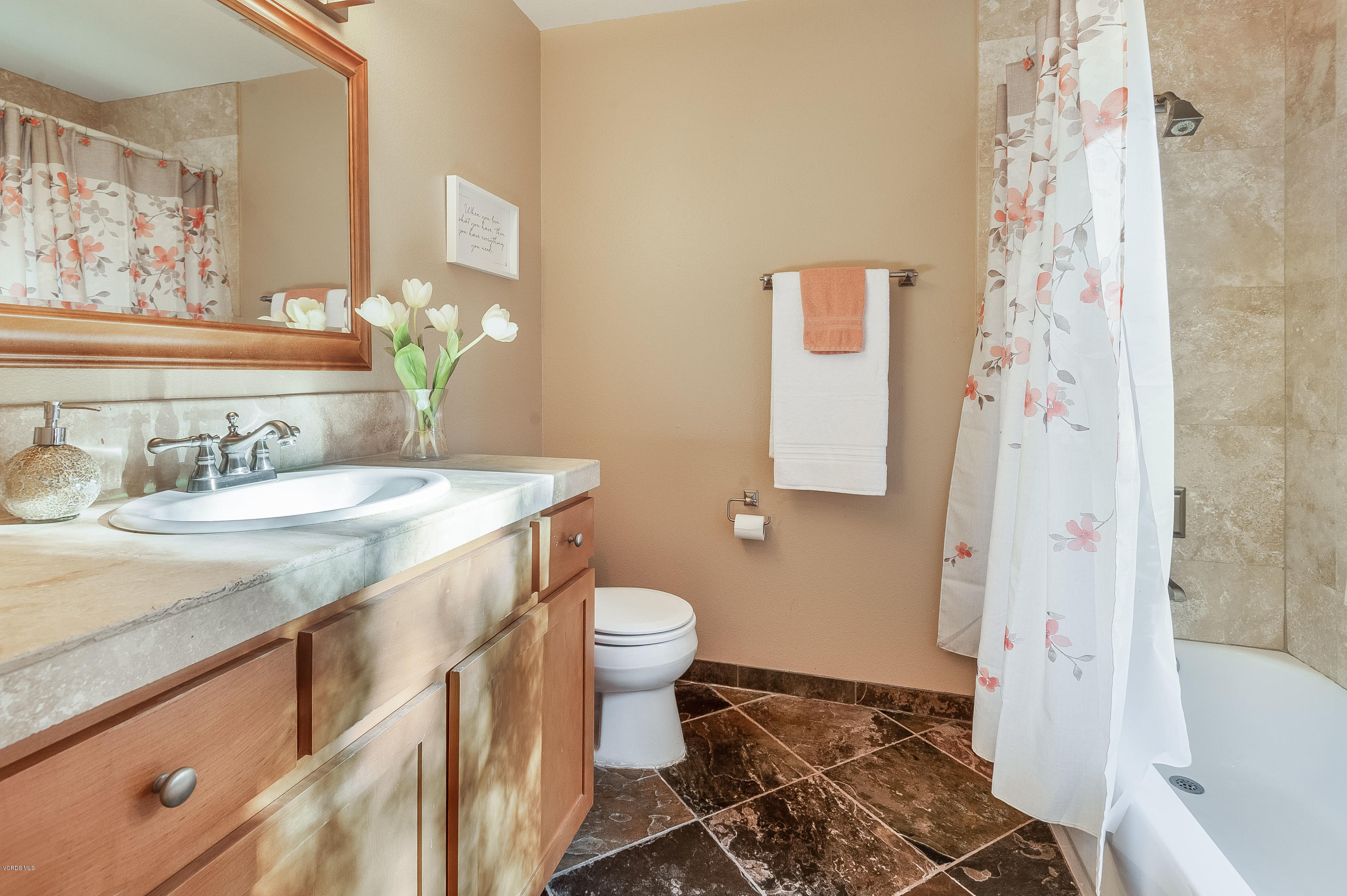 1079 Katherine Road Simi Valley, CA 93063 - Photo 36 of 53 a bathroom with a sink toilet and shower