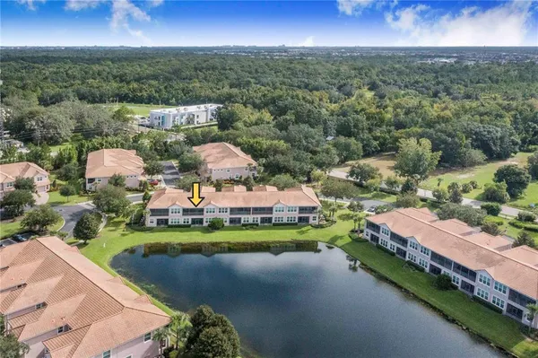 a view of a city with mountains in the background