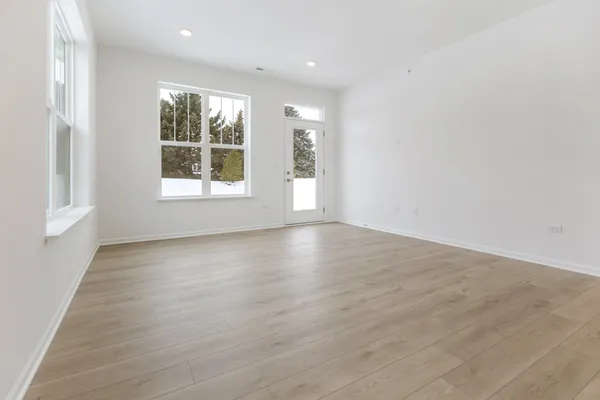 a view of empty room