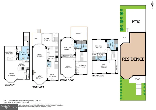 $2,150,000 | 1802 Lamont Street Northwest, Washington, DC 20010