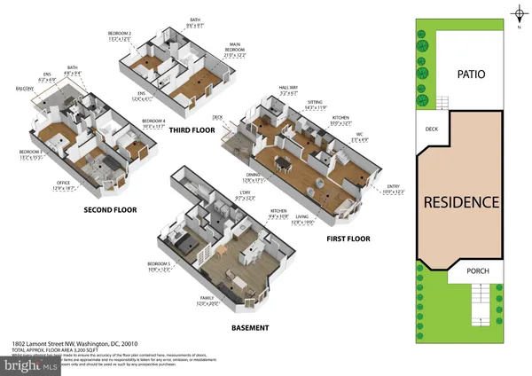 $2,150,000 | 1802 Lamont Street Northwest, Washington, DC 20010