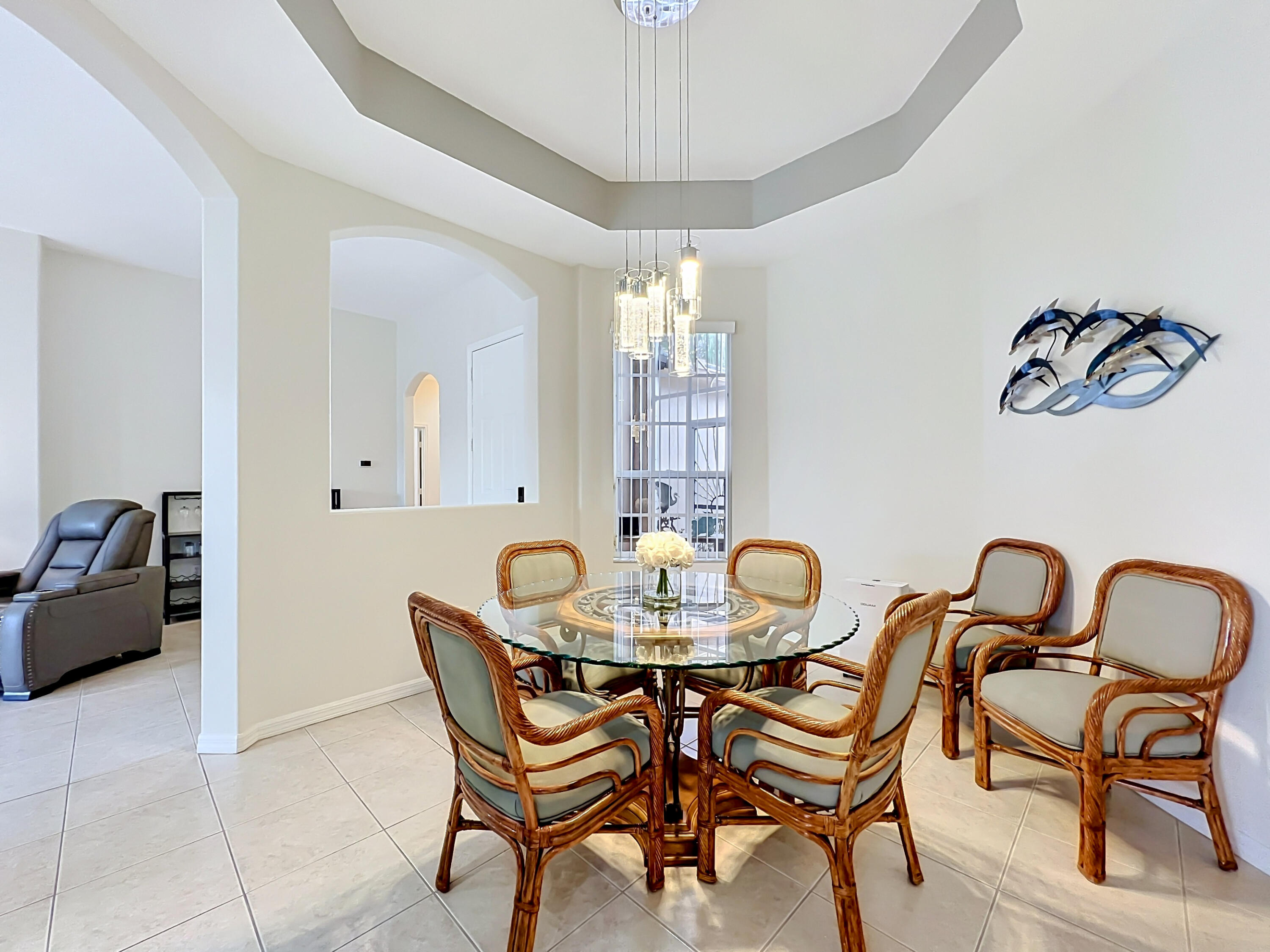 1343 Shoreline Circle Sebastian, FL 32958 - Photo 16 of 36 a dining room with furniture and window