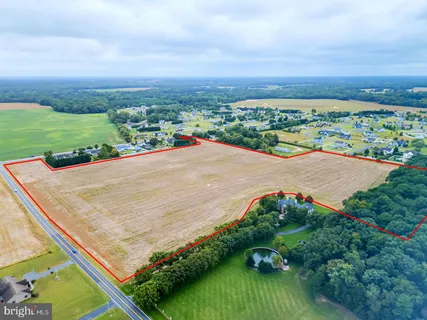 a view of a flat screen tv and a yard
