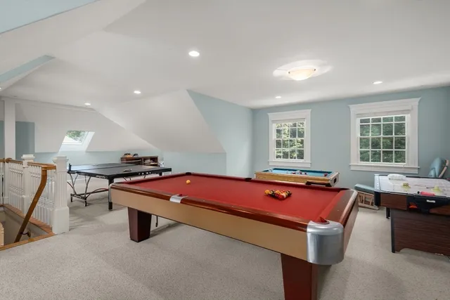 a room with furniture and windows