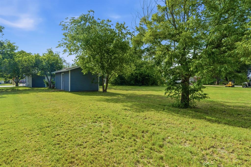 203 North Kickapoo Street Lipan, TX 76462 - Photo 26 of 28 a house view with a garden space