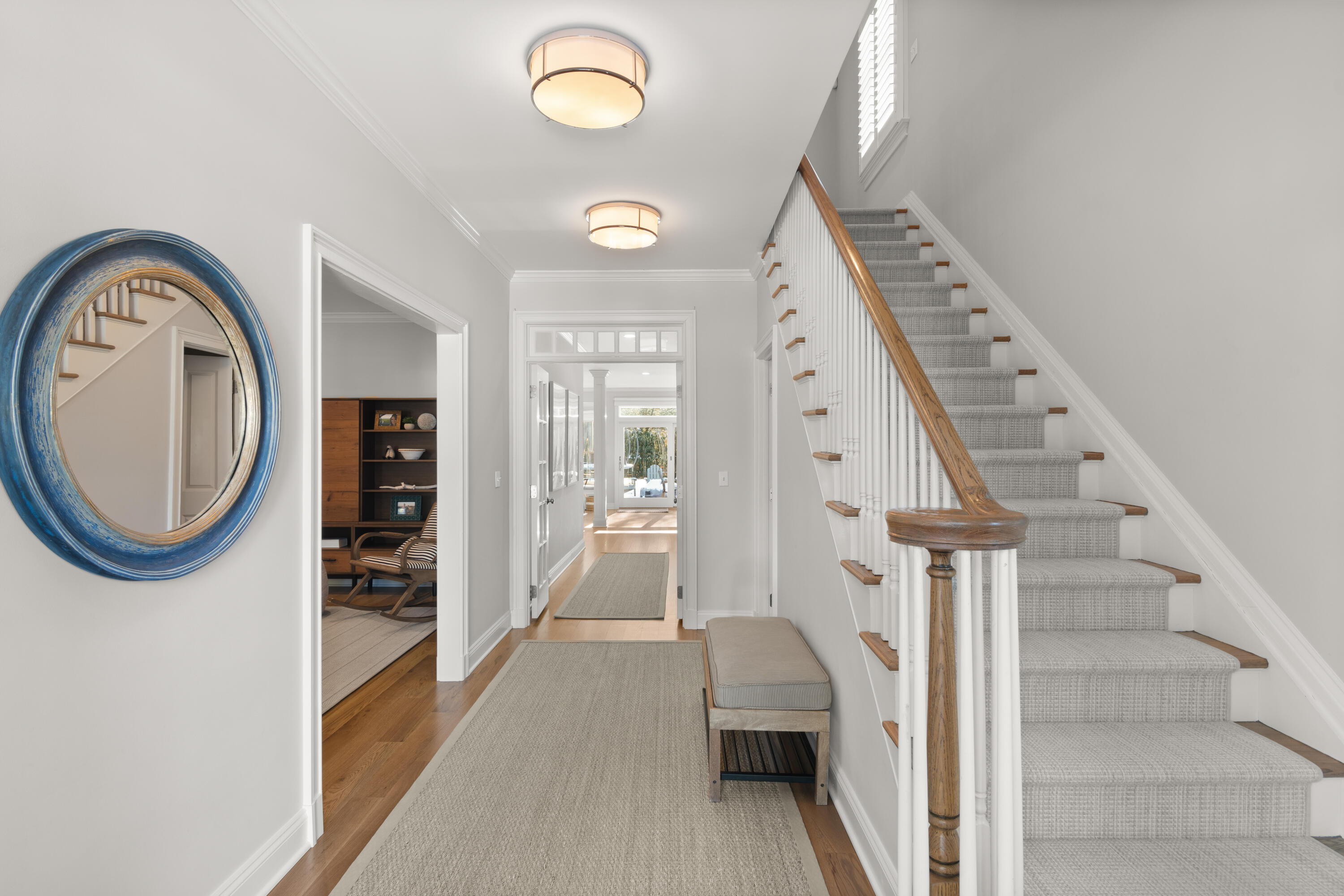 12 1/2 Ridgewood Road Rowayton, CT 06853 - Photo 2 of 25 a view of a hallway with seating area