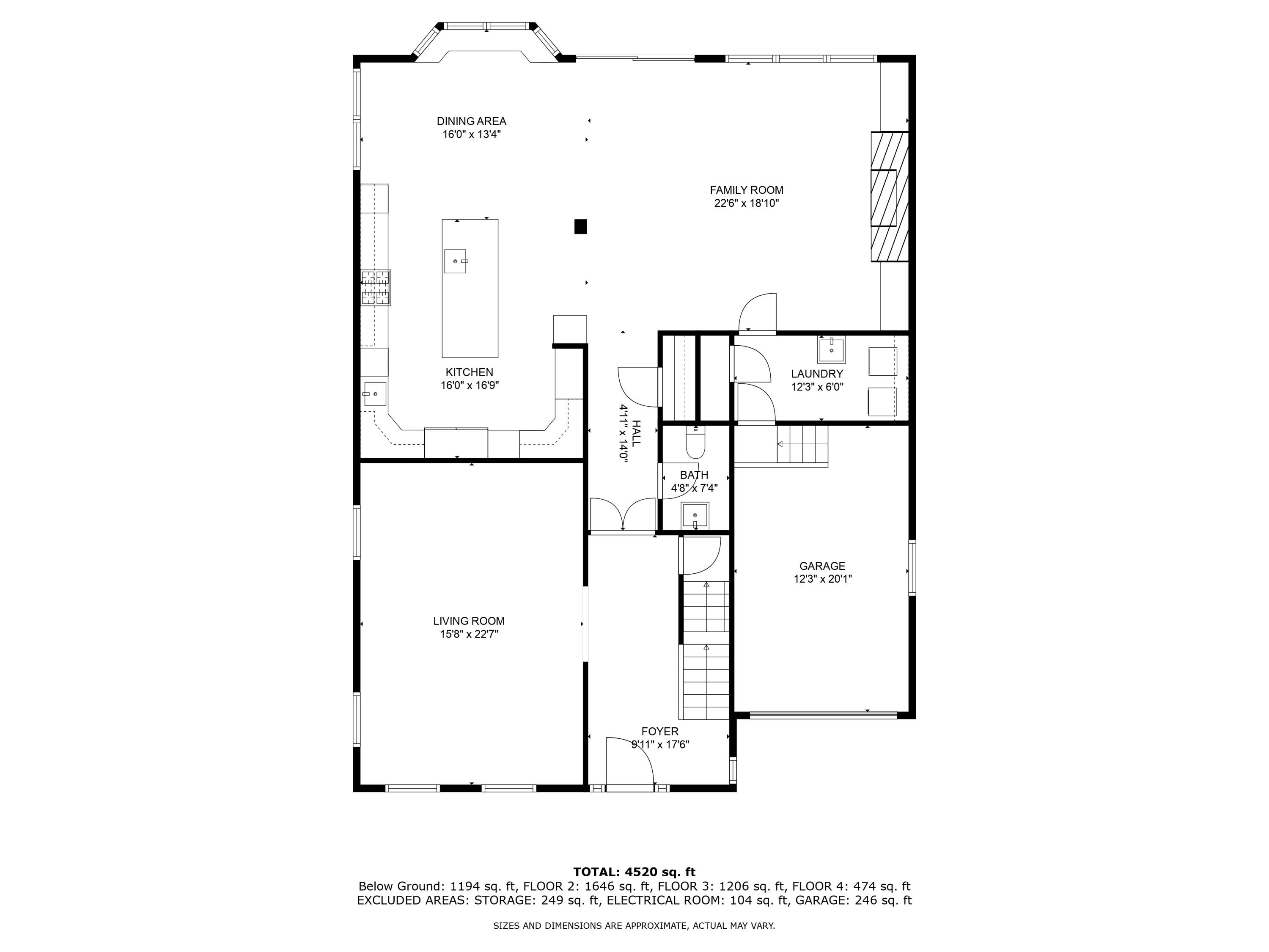 12 1/2 Ridgewood Road Rowayton, CT 06853 - Photo 21 of 25 a picture of a floor plan