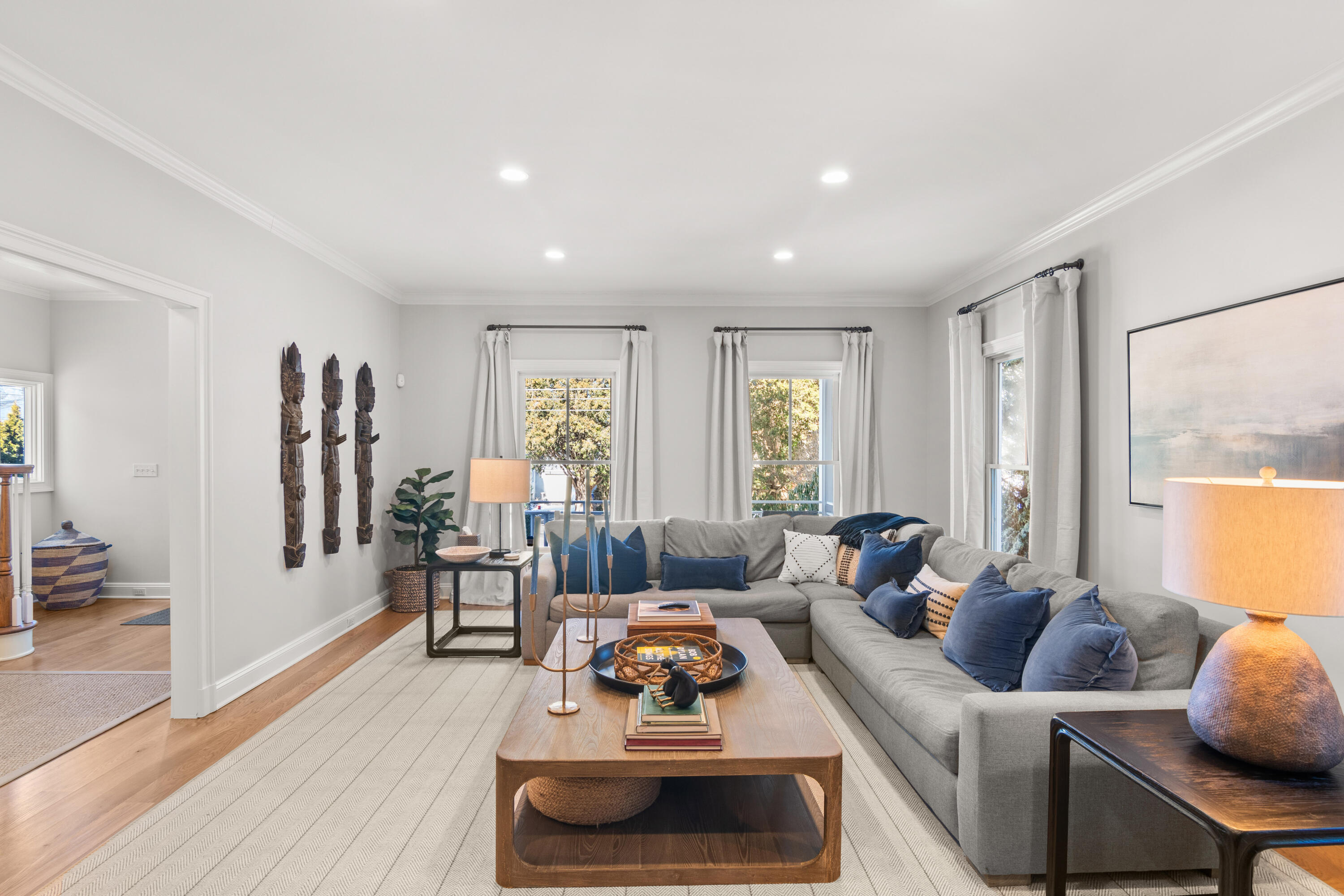 12 1/2 Ridgewood Road Rowayton, CT 06853 - Photo 4 of 25 a living room with furniture and a window