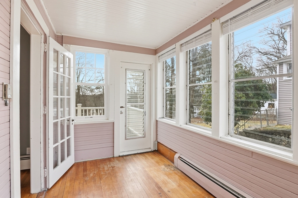 7 Columbine Road Worcester, MA 01609 - Photo 18 of 32 a view of front door deck and living room