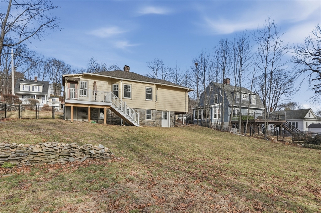 7 Columbine Road Worcester, MA 01609 - Photo 29 of 32 a front view of a house with a yard