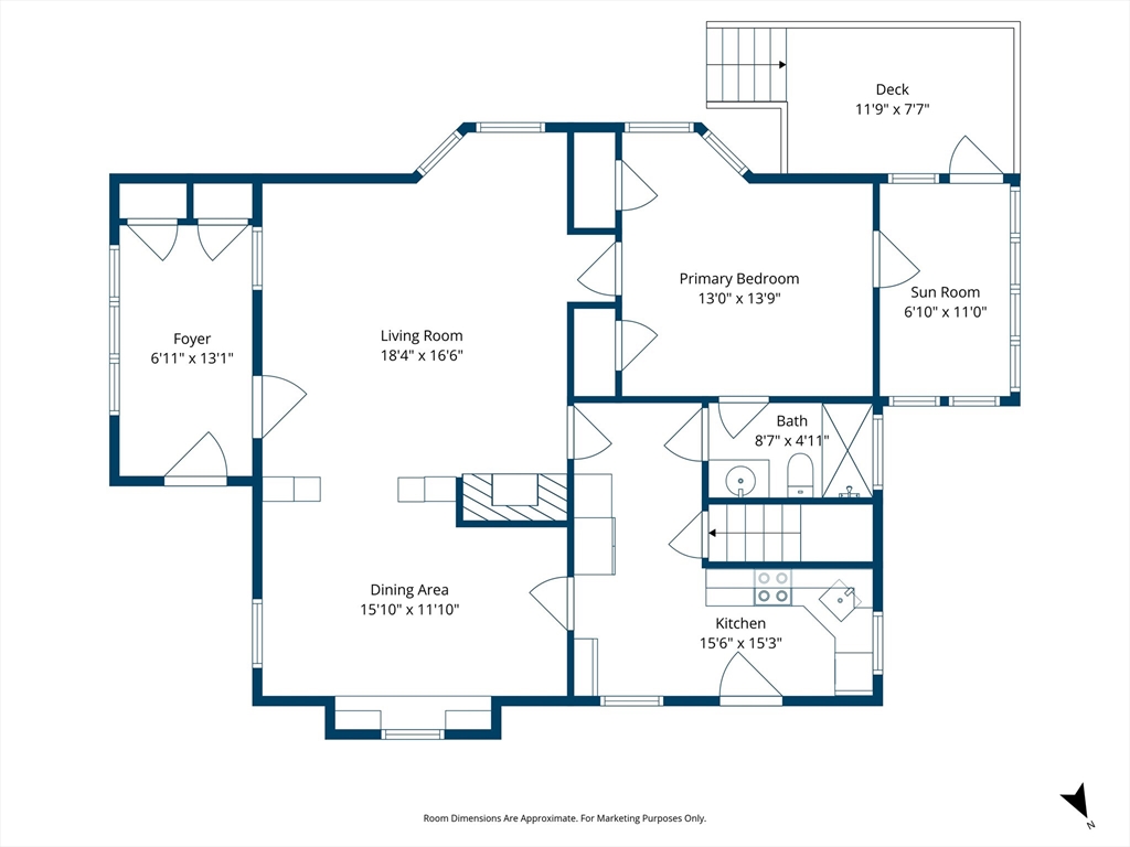 7 Columbine Road Worcester, MA 01609 - Photo 32 of 32 a picture of a room with a white wall and a white wall