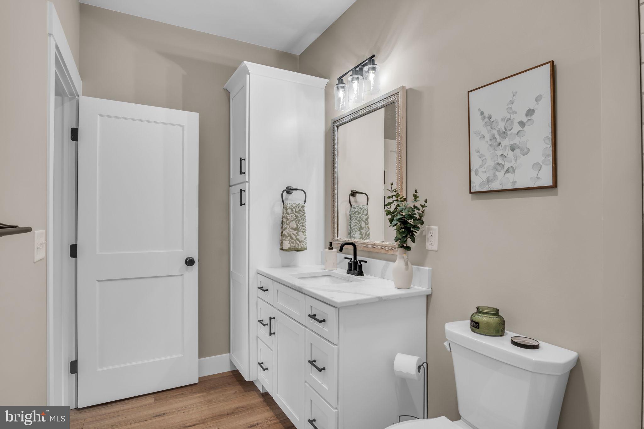 4120 Locust Road Camp Hill, PA 17011 - Photo 12 of 38 a bathroom with a sink a toilet and a mirror